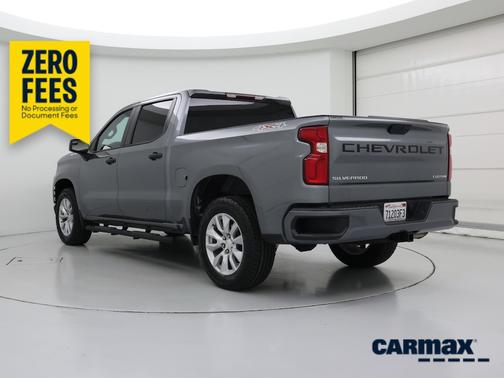 Gray 2021 Chevrolet Silverado 1500 Custom