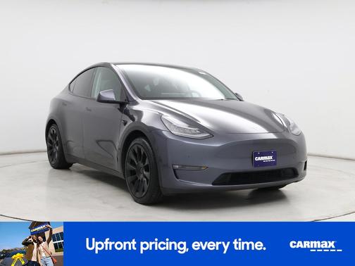 Gray 2021 Tesla Model Y Long Range