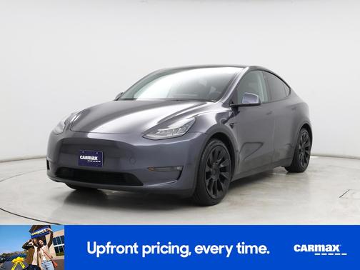 Gray 2021 Tesla Model Y Long Range