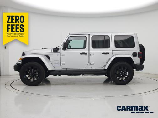 Silver 2023 Jeep Wrangler 4xe Unlimited Sahara