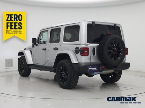 Silver 2023 Jeep Wrangler 4xe Unlimited Sahara