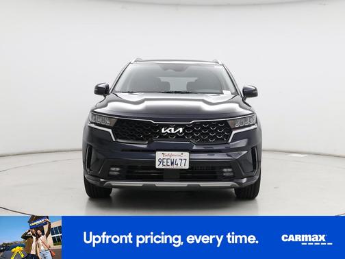 Blue 2023 Kia Sorento Hybrid EX