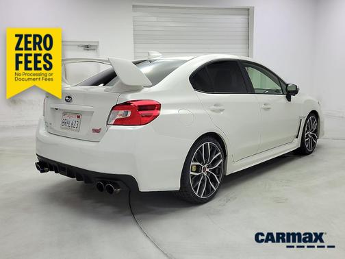 White 2020 Subaru WRX STI