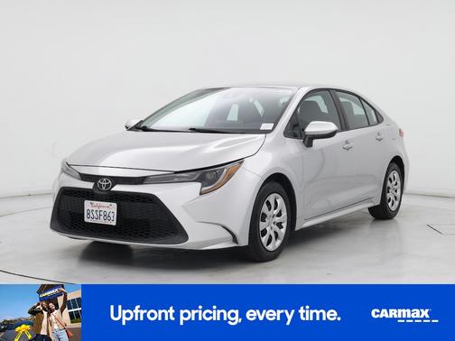Silver 2021 Toyota Corolla LE