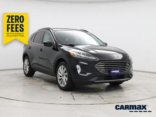 Black 2021 Ford Escape Titanium