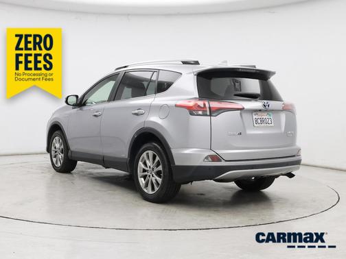 Silver 2018 Toyota RAV4 Hybrid Limited