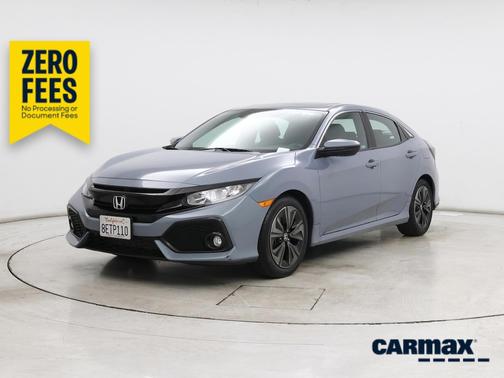 Gray 2018 Honda Civic EX