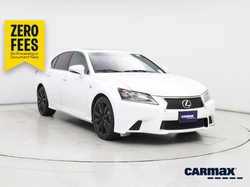 White 2015 Lexus GS 350