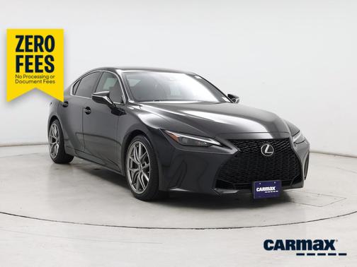 Black 2022 Lexus IS 300