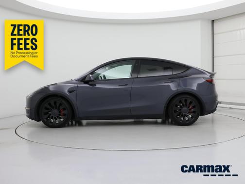 Gray 2023 Tesla Model Y Performance