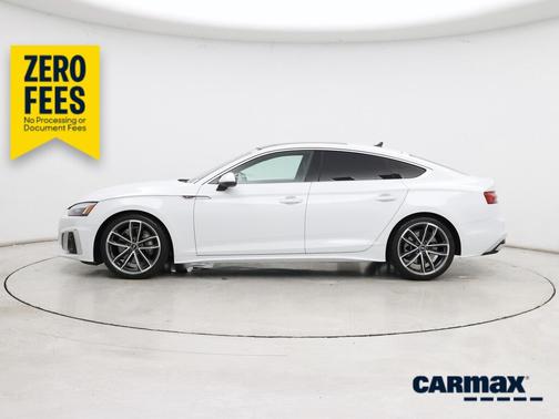 White 2021 Audi A5 Sportback S-Line Premium Plus