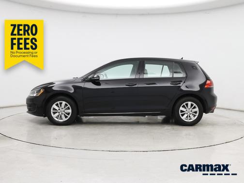 Black 2016 Volkswagen Golf S