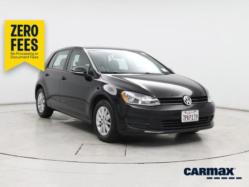 Black 2016 Volkswagen Golf S