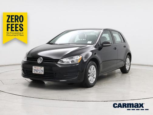 Black 2016 Volkswagen Golf S