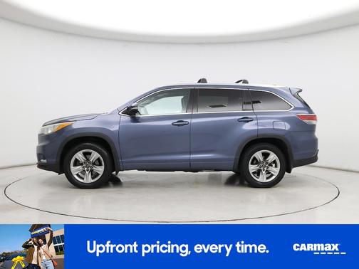 Blue 2016 Toyota Highlander Limited Platinum