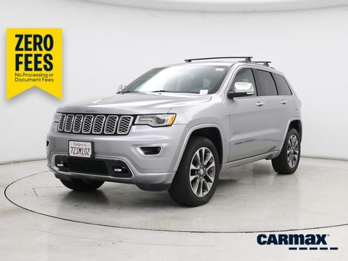 Silver 2017 Jeep Grand Cherokee Overland