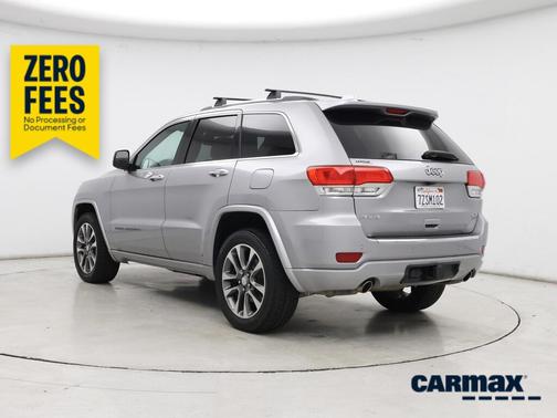 Silver 2017 Jeep Grand Cherokee Overland