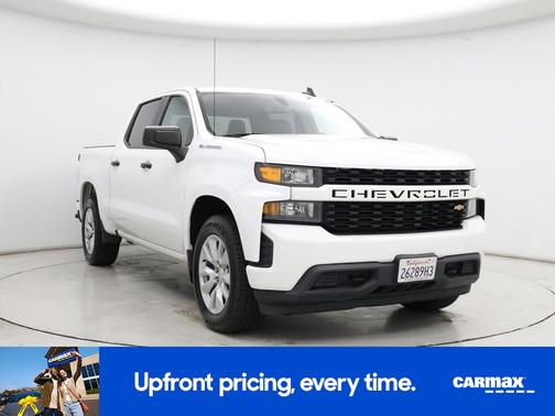 White 2021 Chevrolet Silverado 1500 Custom
