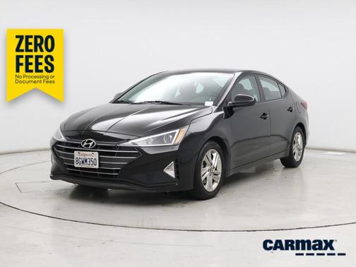 Black 2019 Hyundai ELANTRA SEL