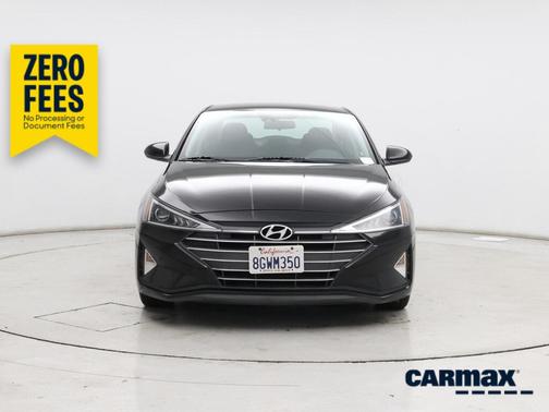Black 2019 Hyundai ELANTRA SEL