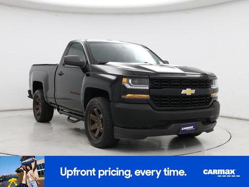 Black 2017 Chevrolet Silverado 1500 Work Truck