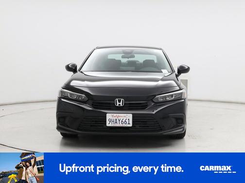 Black 2023 Honda Civic LX