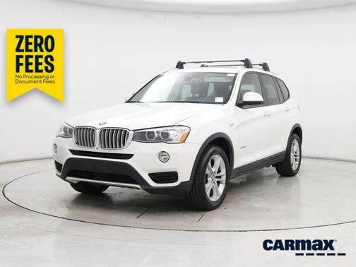 White 2017 BMW X3 XDrive35i