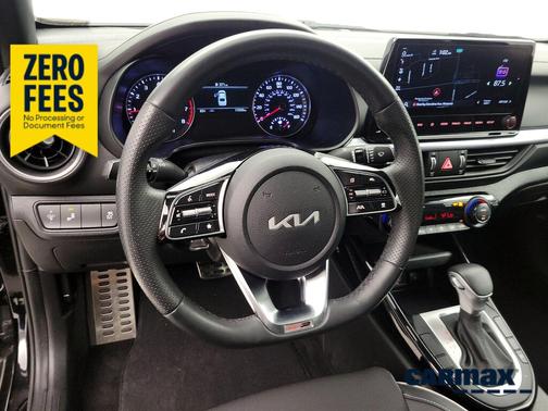 Black 2023 Kia Forte GT-Line