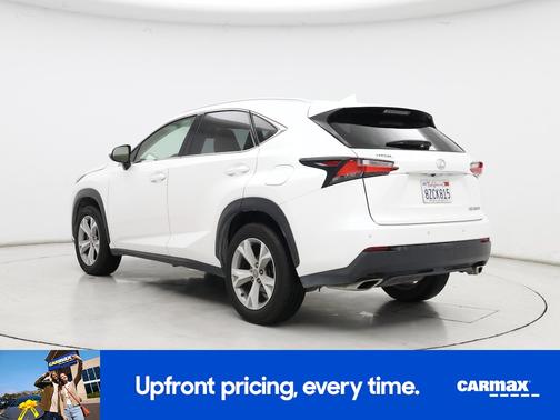 White 2017 Lexus NX 200t