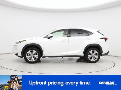 White 2017 Lexus NX 200t