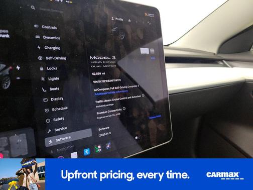 Black 2022 Tesla Model 3 Long Range