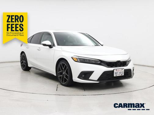 White 2022 Honda Civic Sport Touring