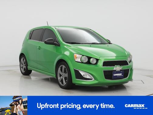 Green 2015 Chevrolet Sonic RS