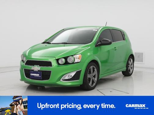 Green 2015 Chevrolet Sonic RS