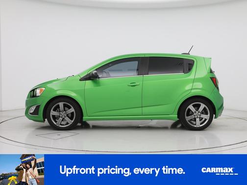 Green 2015 Chevrolet Sonic RS