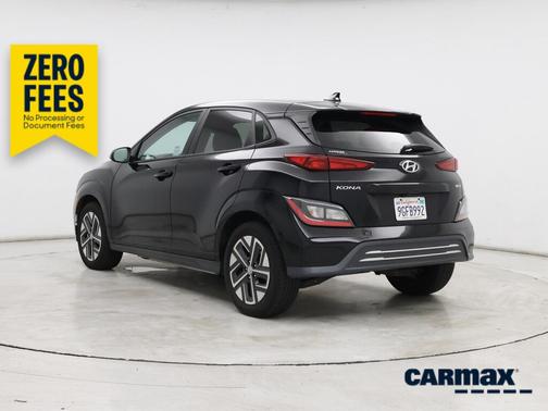 Black 2023 Hyundai KONA EV SEL