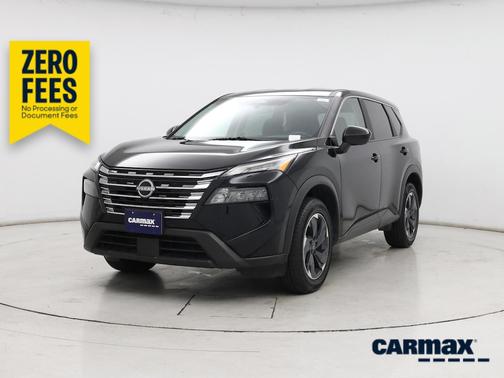 Black 2025 Nissan Rogue SV