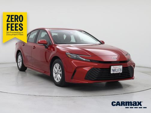 Red 2026 Toyota Camry LE