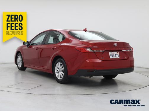 Red 2026 Toyota Camry LE