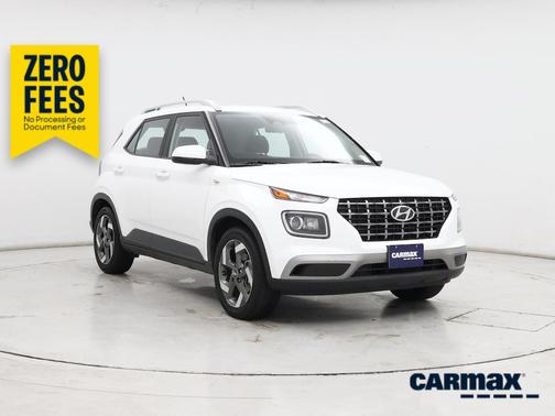 White 2025 Hyundai VENUE SEL