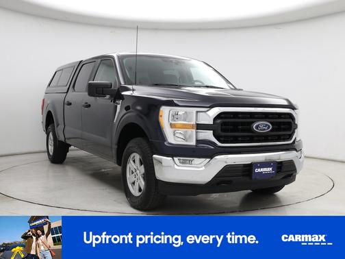 Blue 2021 Ford F-150 XLT