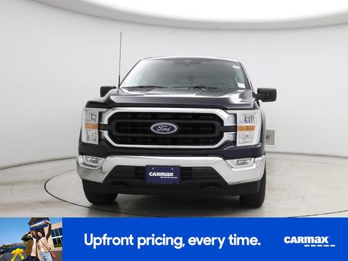 Blue 2021 Ford F-150 XLT