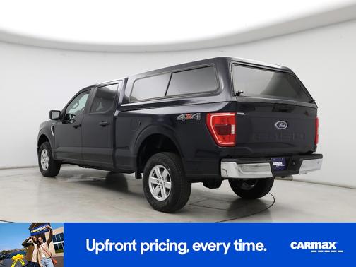 Blue 2021 Ford F-150 XLT