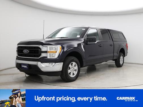 Blue 2021 Ford F-150 XLT