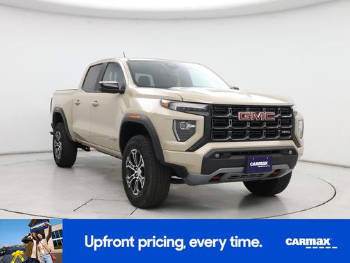 Tan 2023 GMC Canyon AT4