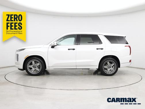White 2021 Hyundai PALISADE Limited