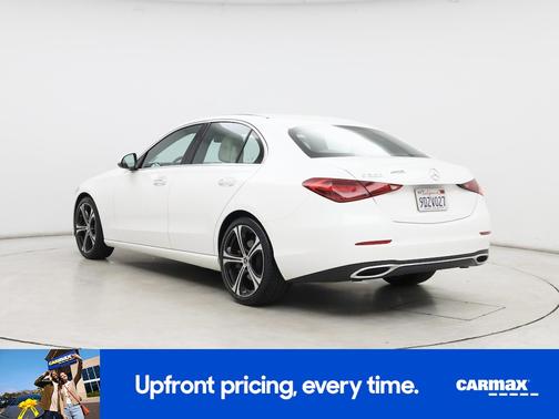 White 2023 Mercedes-Benz C-Class