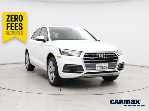White 2018 Audi Q5 Premium