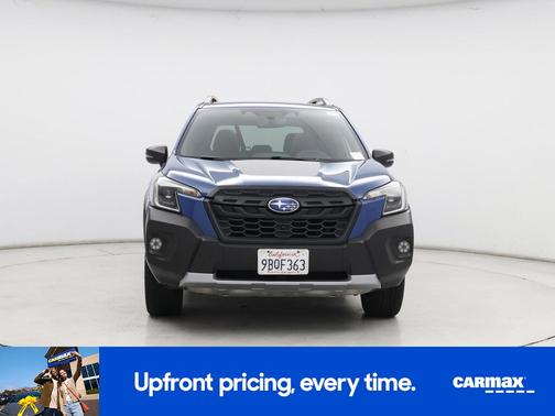 Blue 2022 Subaru Forester Wilderness