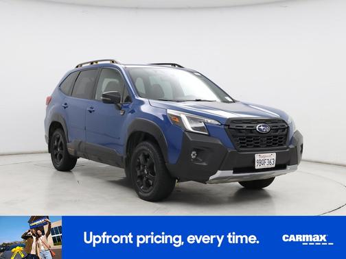 Blue 2022 Subaru Forester Wilderness